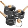 3-Piece Set (1 quart  2 quarts  3 quarts)