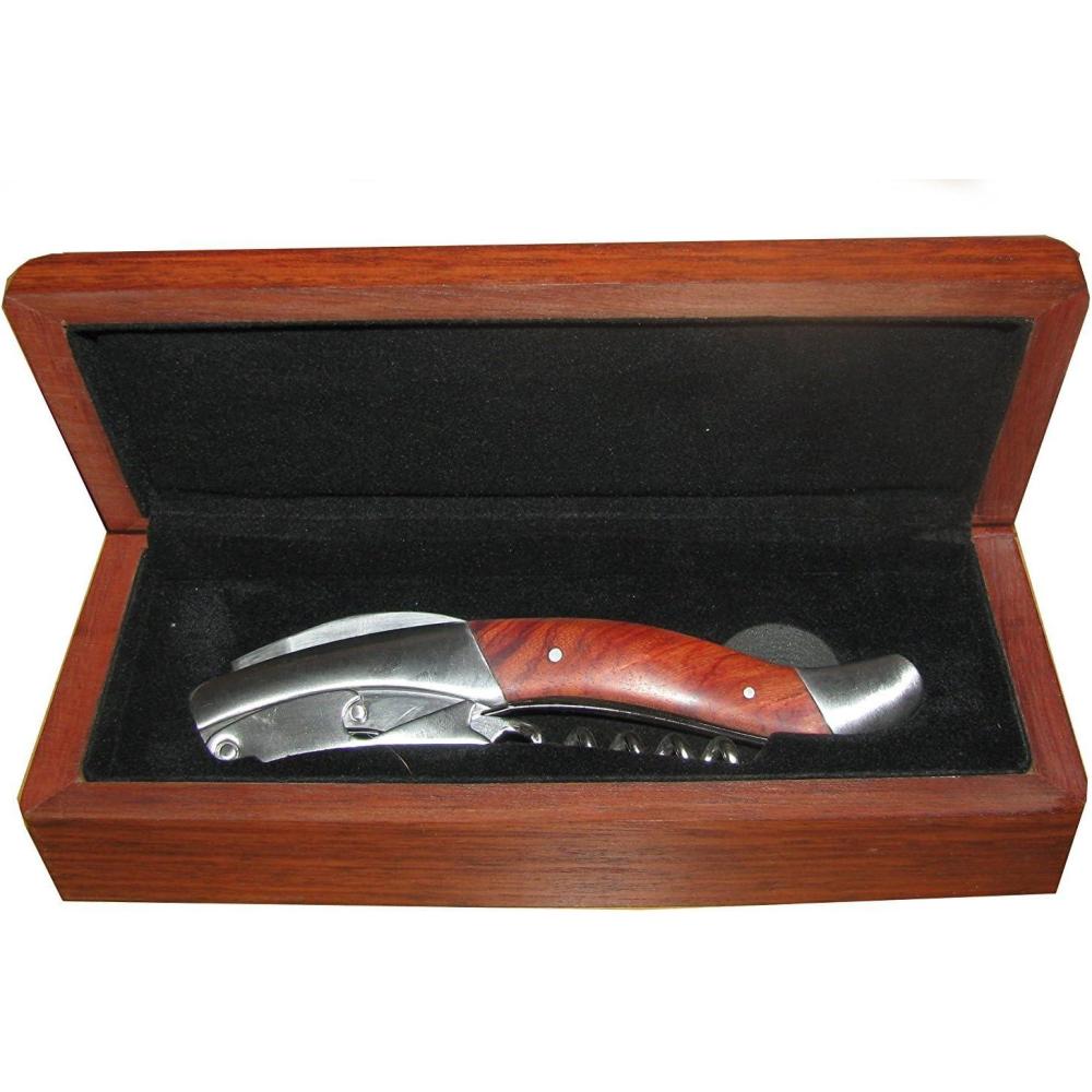 image:imageMichelangelo Waiters Corkscrew Gift Set  Rosewood